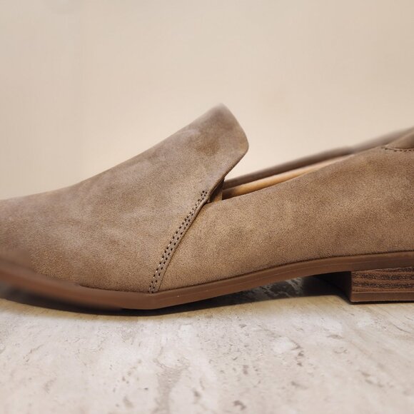 Dr. Scholls Rate Loafer Slip-ons Brown Microfiber 11W - B031 - Picture 4 of 10